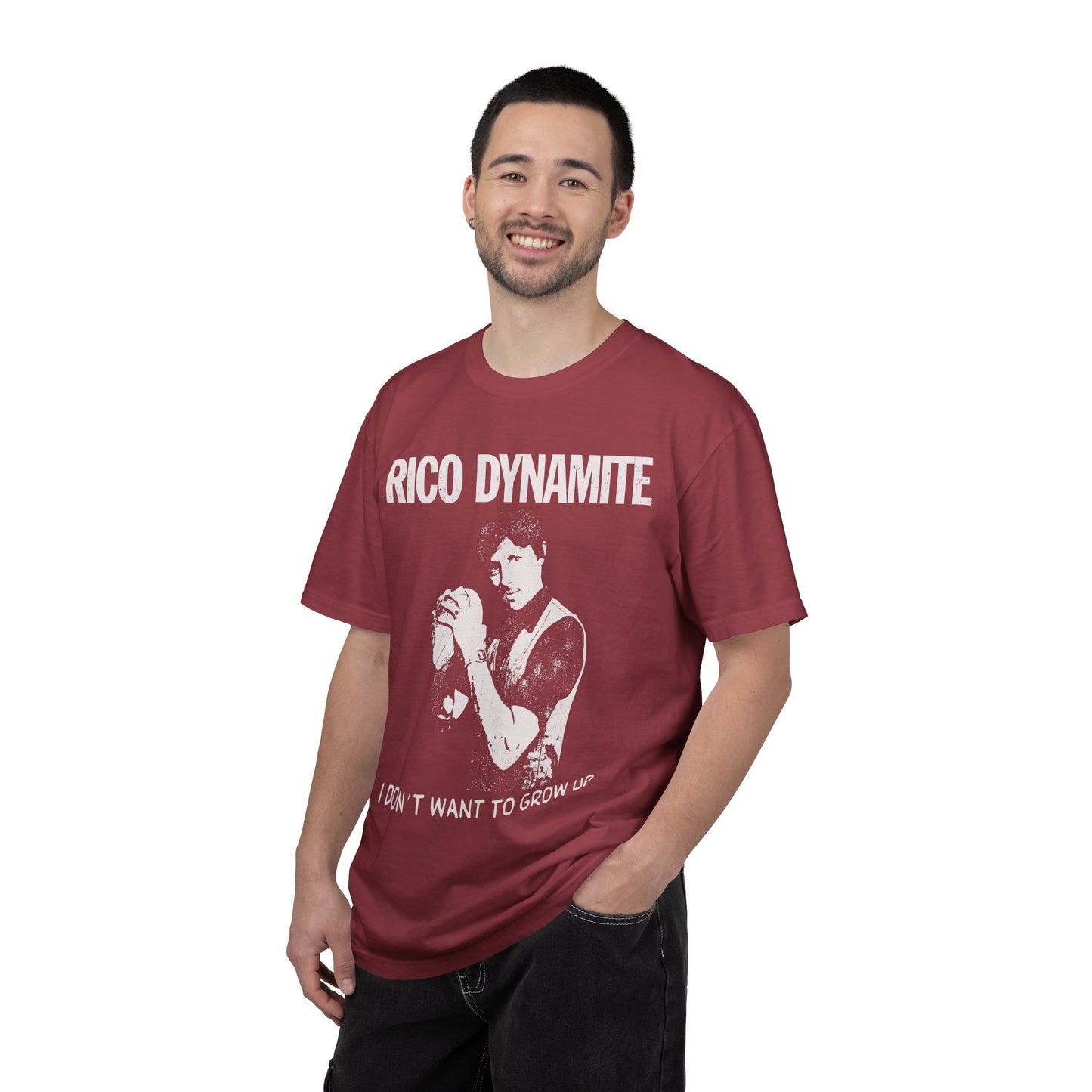 I Don't Want to Grow Up Napoleon Dynamite + Descendents Mashup Funny Graphic Tee