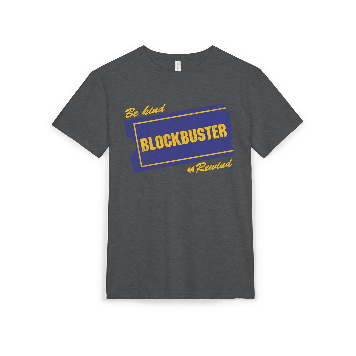 Retro Vintage Movie Rental on NextLevel Unisex Sueded T-Shirt