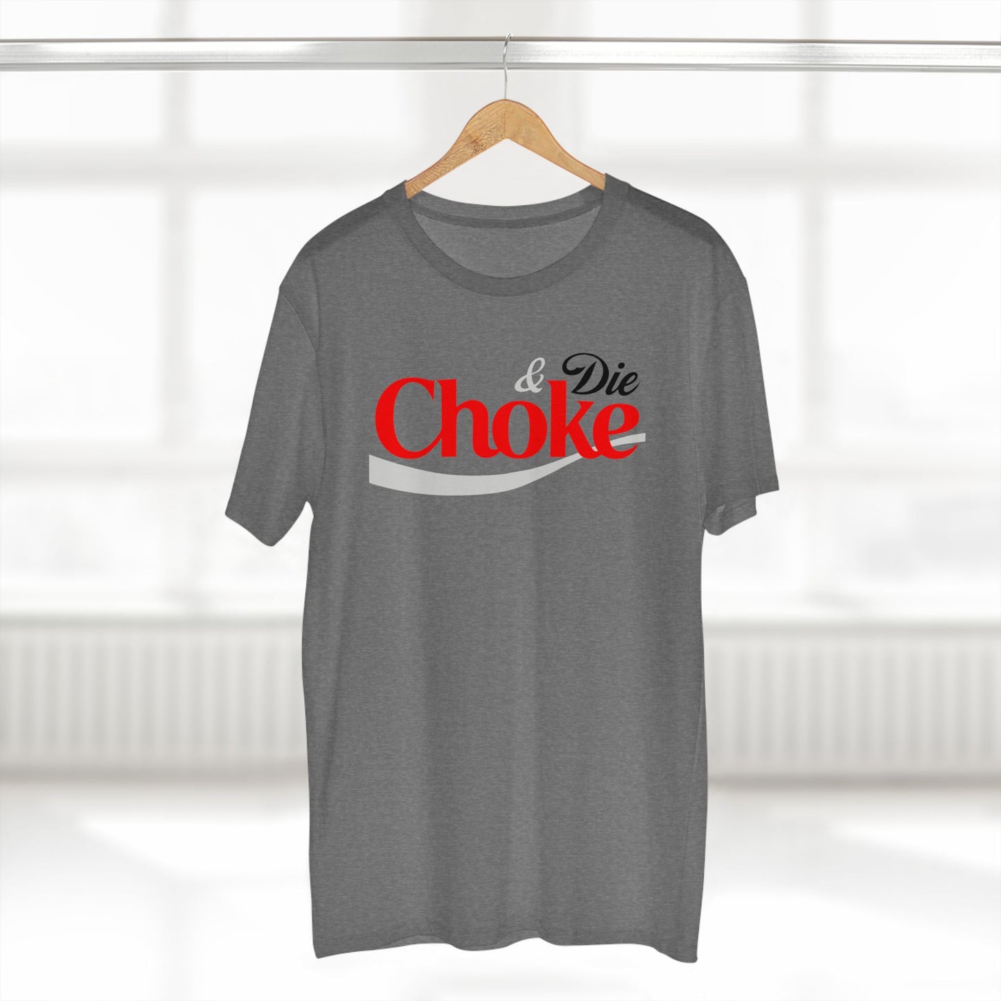Choke & Die printed on ASColor Adult Staple Tee