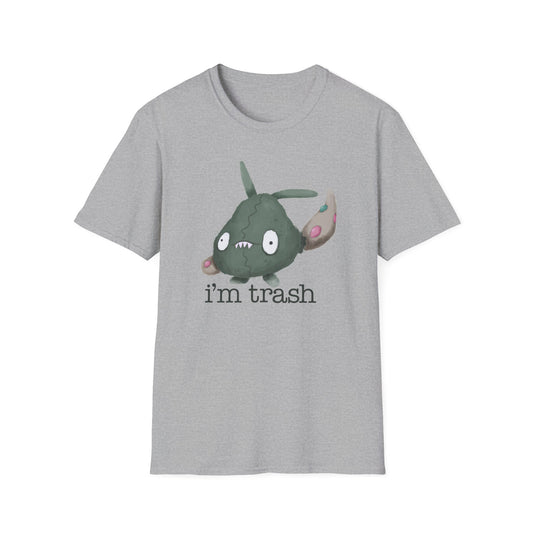 Funny Unisex T-Shirt - "I'm Trash" Graphic Tee