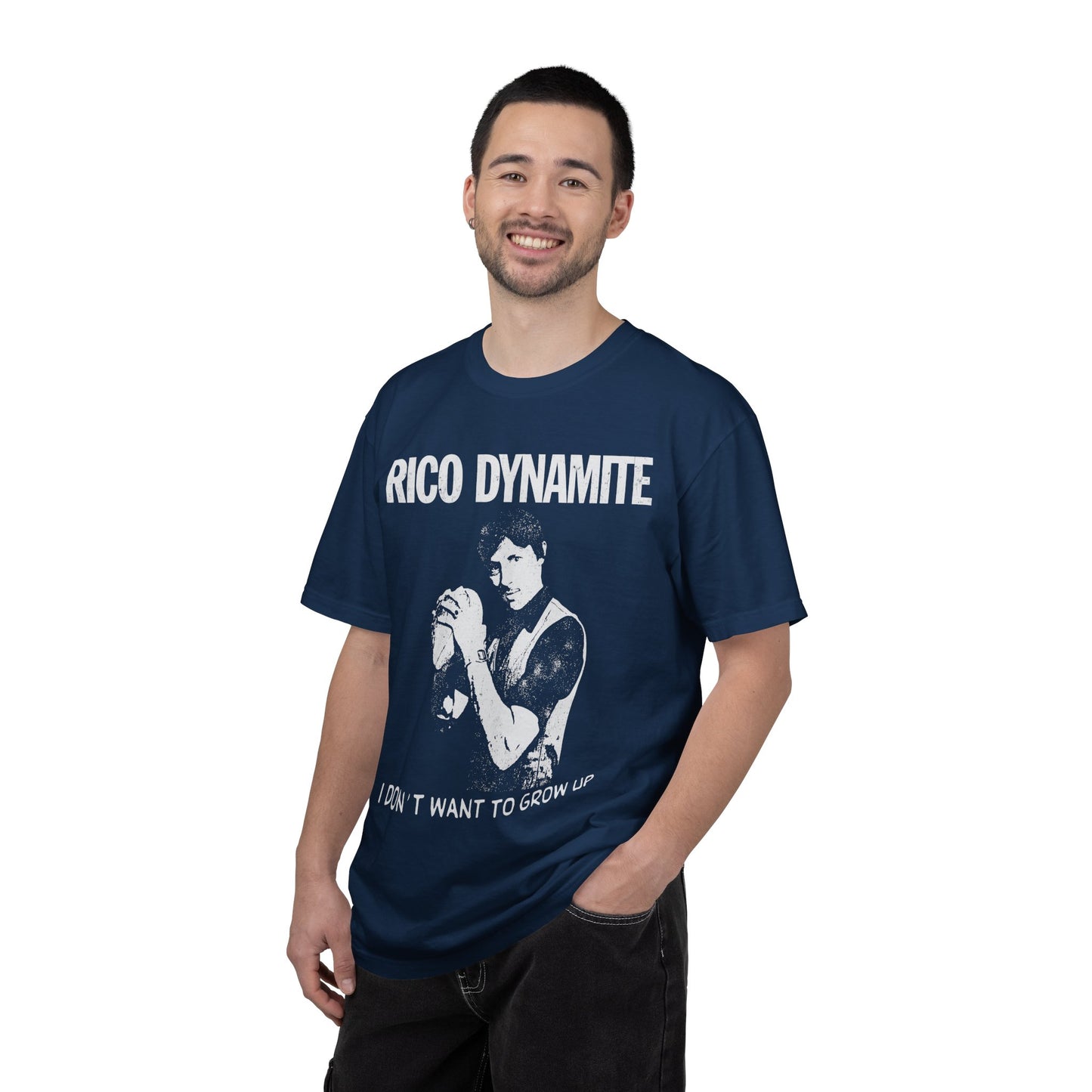 I Don't Want to Grow Up Napoleon Dynamite + Descendents Mashup Funny Graphic Tee