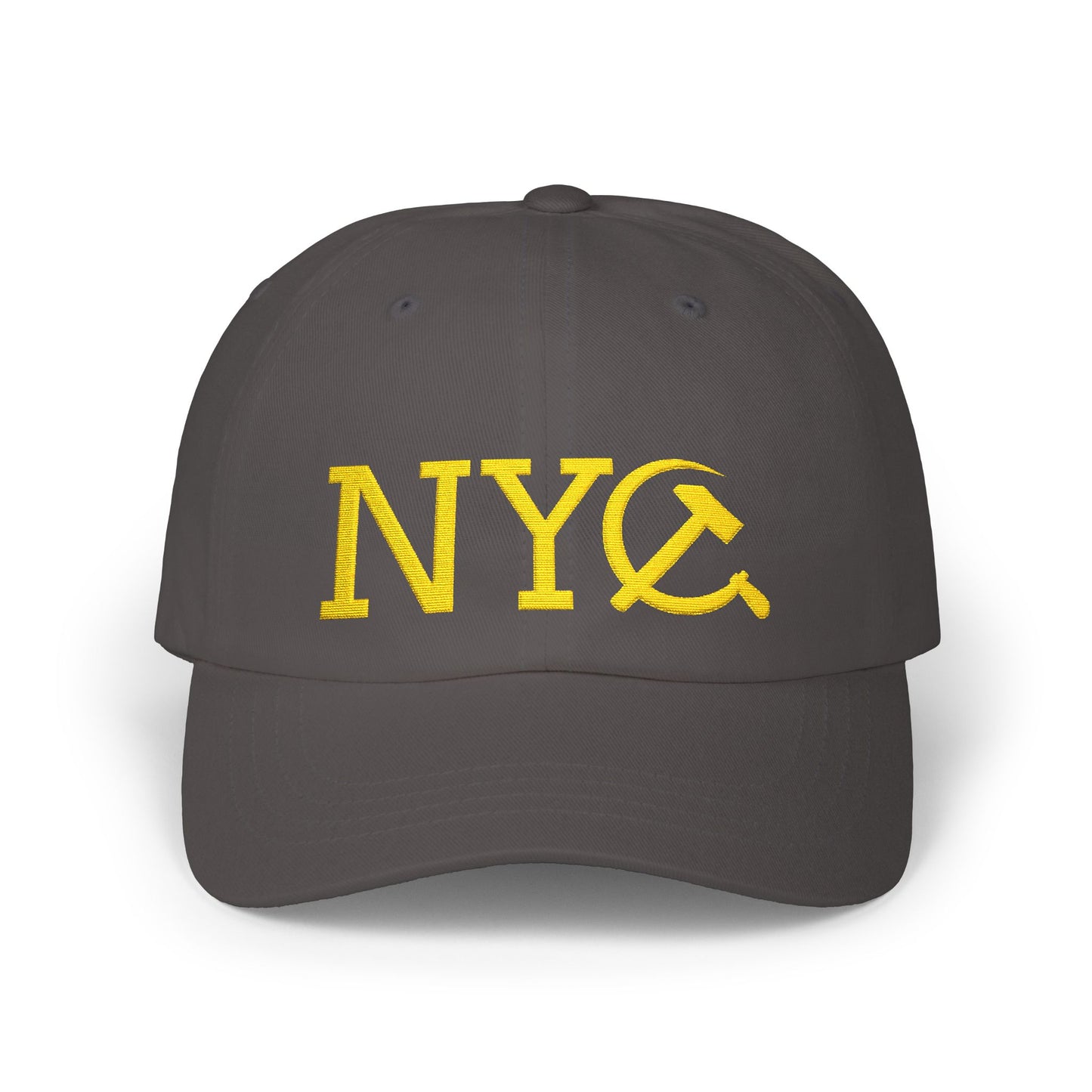 NYCommie Yellow - Embroidered Classic Dad Cap