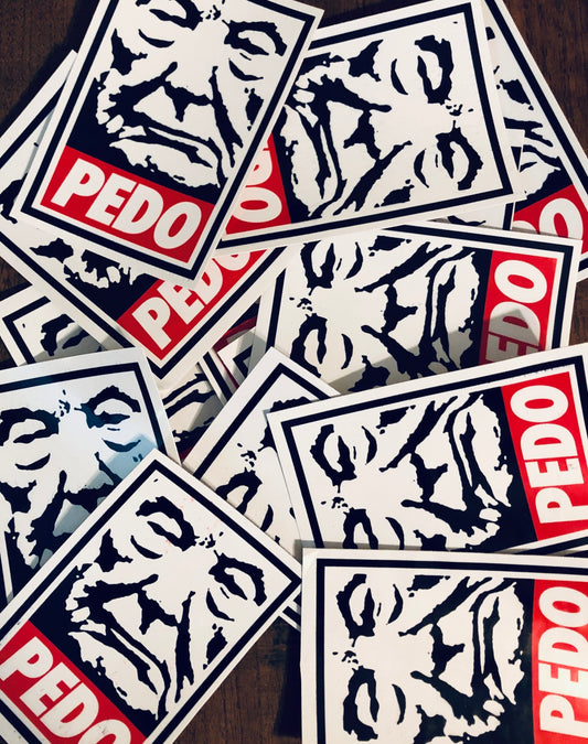 Pedo Trump Stickers