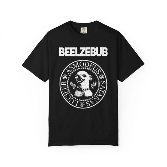 Demon Names Meme Chihuahua Funny Occult T-Shirt – Goth Humor Graphic Tee