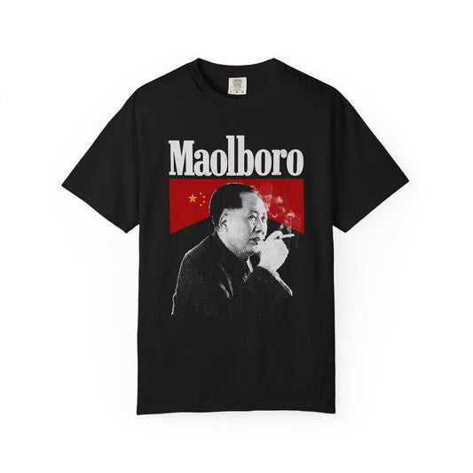 Smoking Mao Printed on ComfortColors 1717